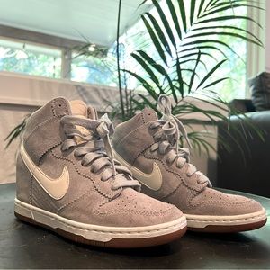 Nike Dunk Hi Grey Rare women’s 7.5